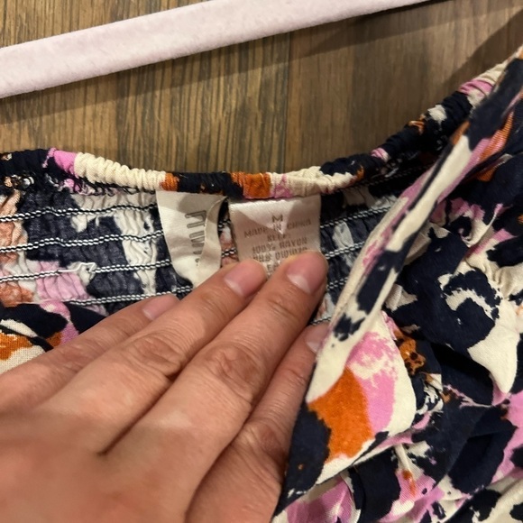 Strapless Boho Hi Low Dress Mimi Chica size medium - Picture 6 of 9